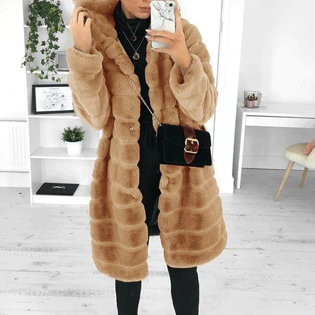 Helen - Luxurious Faux Fur Coat for Ultimate Comfort